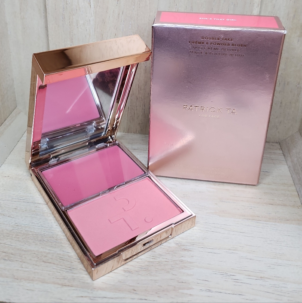 Patrick Ta Major Headlines Double-Take Crème & Powder Blush Duo.